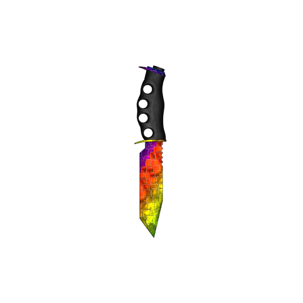 Harbinger Knife - Marble Koi