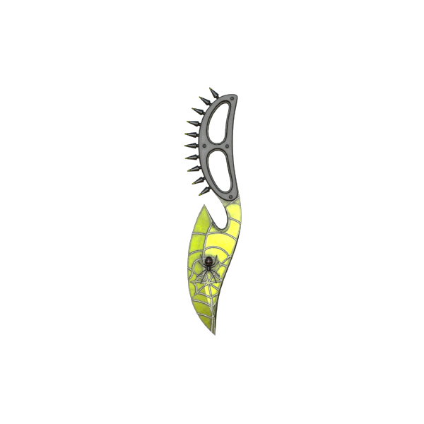 Kobra Knife - Black Widow