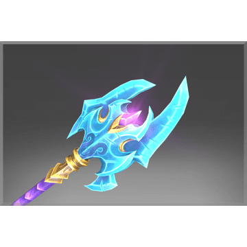 Genuine Deep Crystal Halberd