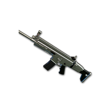 Silver Plate - SCAR-L