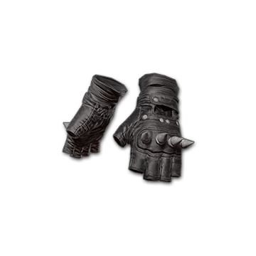 Punk Knuckle Gloves (Black)