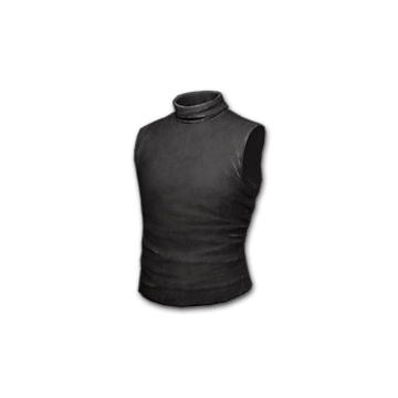 Sleeveless Turtleneck (Black)