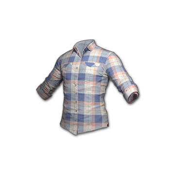 Checkered Shirt (Coral)