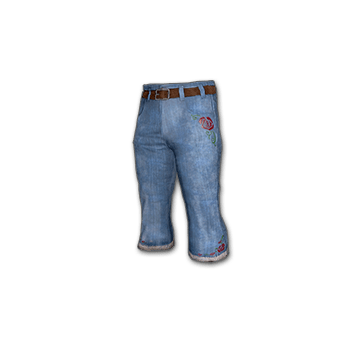 Denim Bootcut Pants