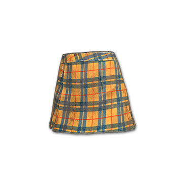 Zest Checkered Skirt