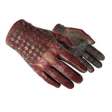 ★ Driver Gloves - Crimson Weave