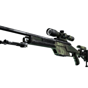 SSG 08 | Lichen Dashed
