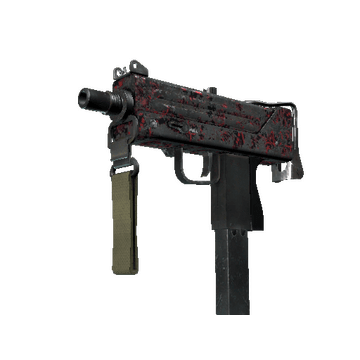MAC-10 - Red Filigree