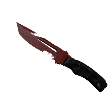 ★ Survival Knife - Crimson Web