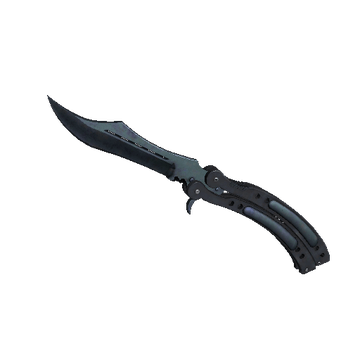 ★ Butterfly Knife | Blue Steel