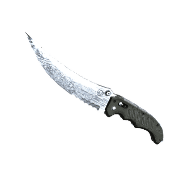 ★ Flip Knife - Damascus Steel