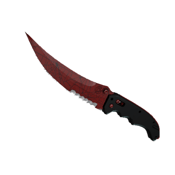 ★ Flip Knife - Crimson Web