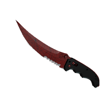 ★ Flip Knife - Crimson Web
