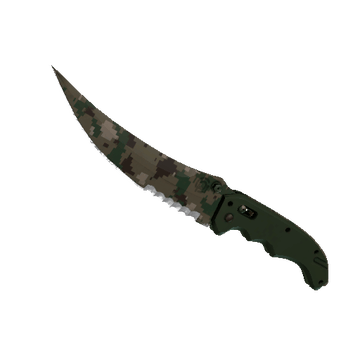 ★ Flip Knife - Forest DDPAT