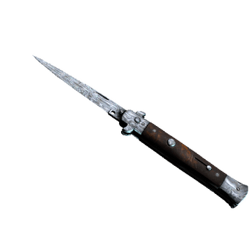 ★ Stiletto Knife | Damascus Steel