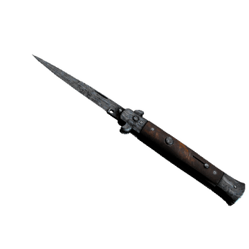 ★ Stiletto Knife | Damascus Steel