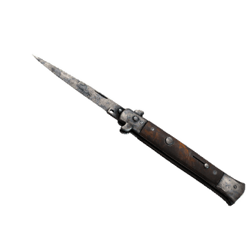 ★ Stiletto Knife | Stained