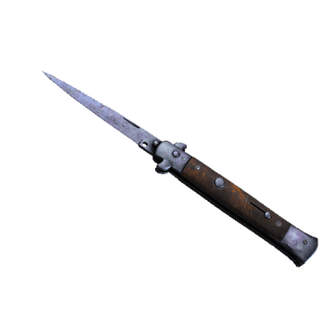 ★ Stiletto Knife | Blue Steel