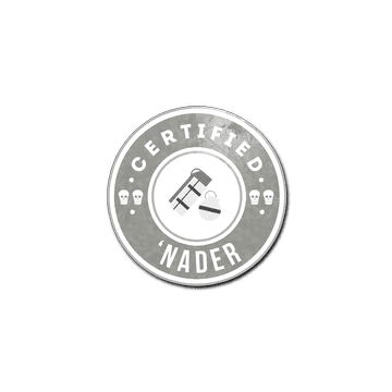 Sticker The 'Nader