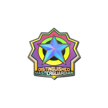 Sticker - Distinguished Master Guardian (Holo)