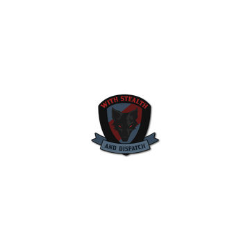 Sticker | Black Dog
