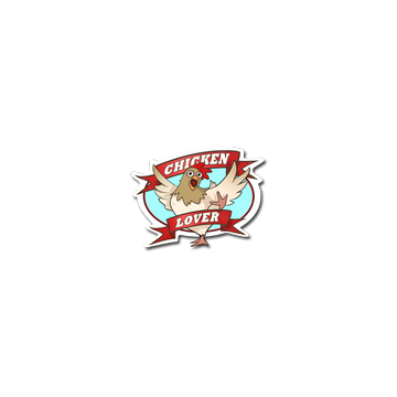 Sticker Chicken Lover