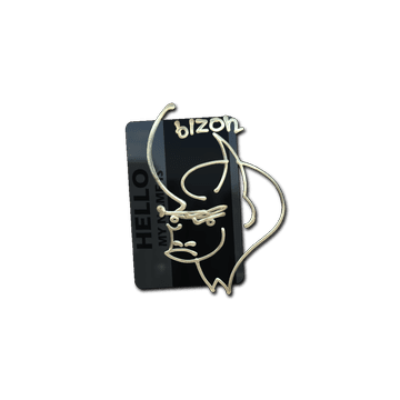 Sticker | Hello PP-Bizon (Gold)