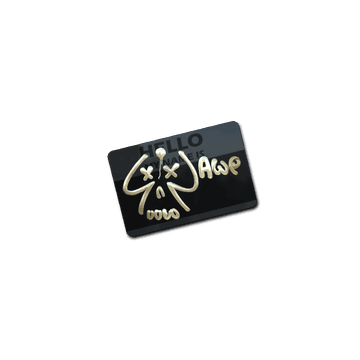 Sticker | Hello AWP (Gold)