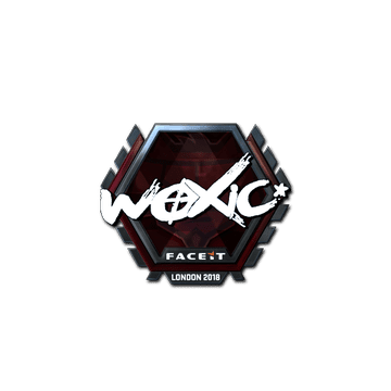 Sticker | woxic (Foil) | London 2018