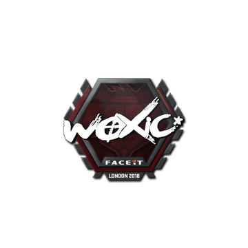 Sticker | woxic | London 2018