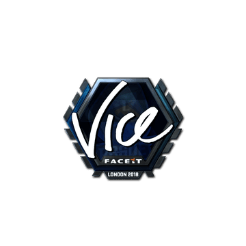 Sticker | vice (Foil) | London 2018