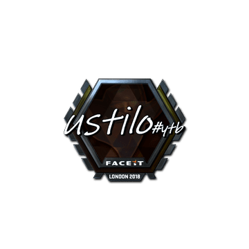 Sticker | USTILO (Foil) | London 2018