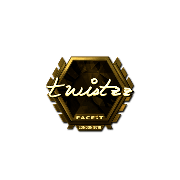 Sticker | Twistzz (Gold) | London 2018