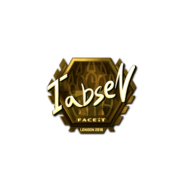 Sticker | tabseN (Gold) | London 2018