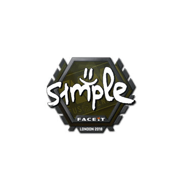 Sticker | s1mple | London 2018