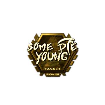 Sticker | sdy (Gold) | London 2018