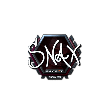 Sticker | Snax (Foil) | London 2018