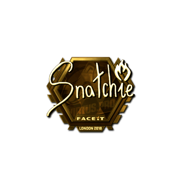 Sticker | snatchie (Gold) | London 2018