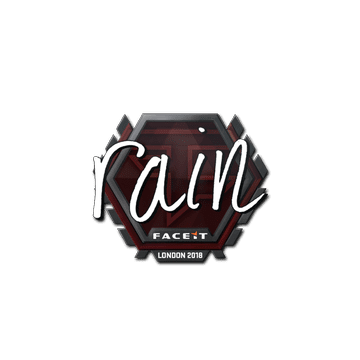 Sticker | rain | London 2018