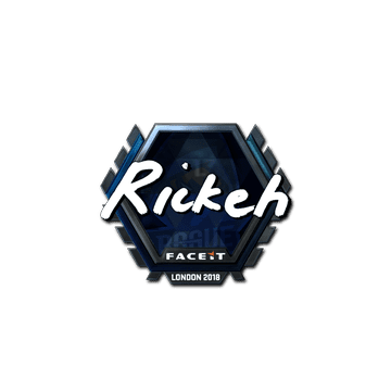 Sticker | Rickeh (Foil) | London 2018