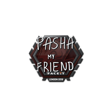 Sticker | pashaBiceps | London 2018