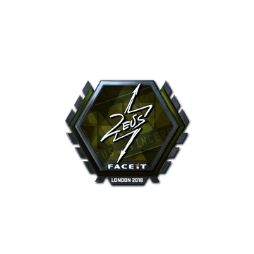 Sticker | Zeus (Foil) | London 2018