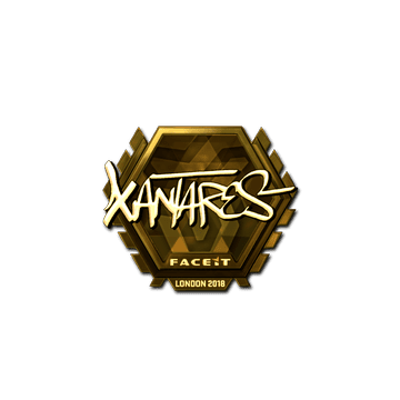 Sticker | XANTARES (Gold) | London 2018