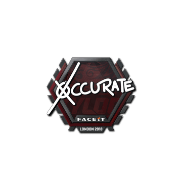 Sticker | xccurate | London 2018