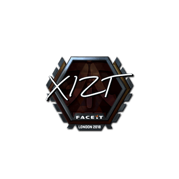 Sticker | Xizt (Foil) | London 2018