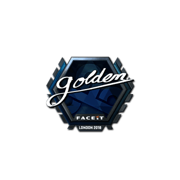 Sticker | Golden (Foil) | London 2018