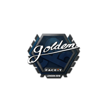Sticker | Golden | London 2018