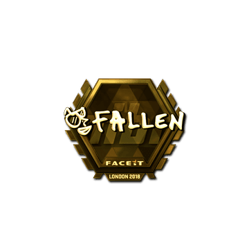 Sticker | FalleN (Gold) | London 2018