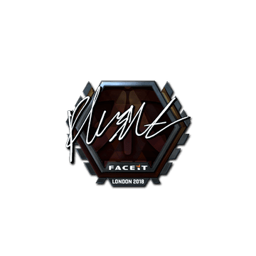 Sticker | flusha (Foil) | London 2018