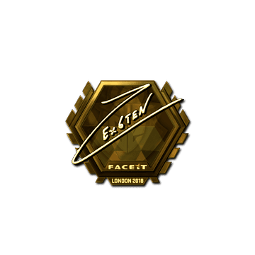 Sticker | Ex6TenZ (Gold) | London 2018